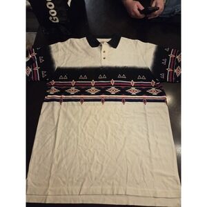 Express Riders Western Polo Large - 100% Cotton NWT